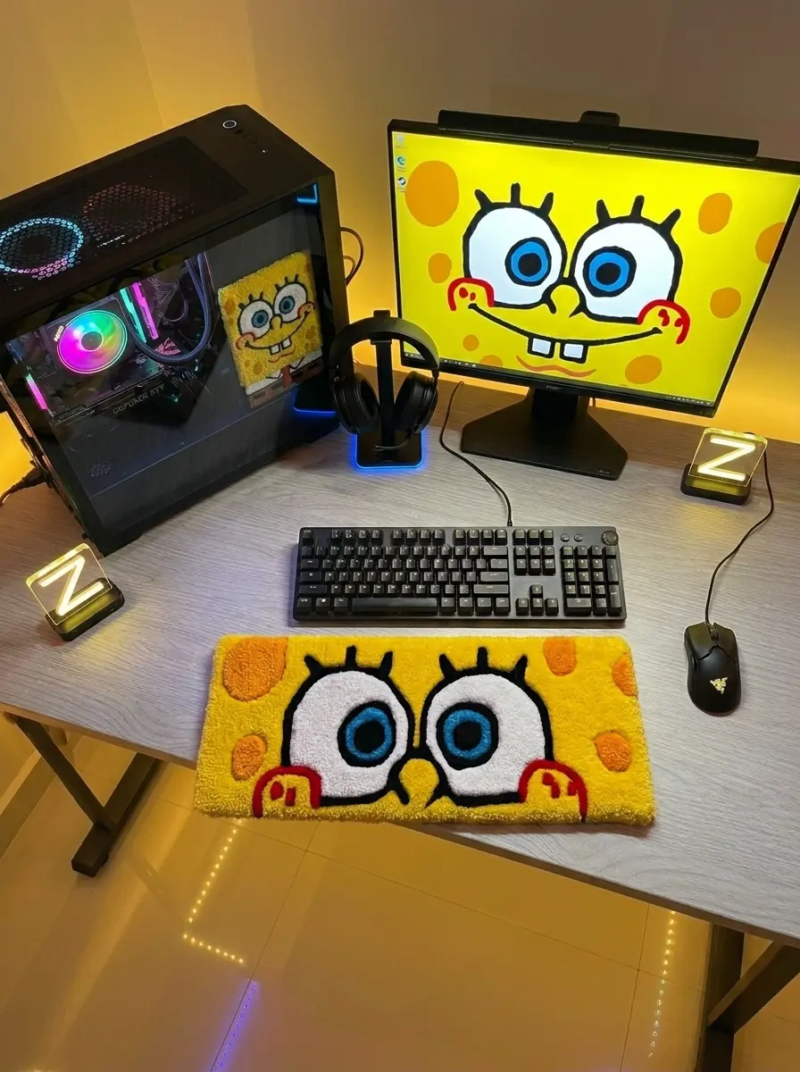Spongebob Handmade Keyboard